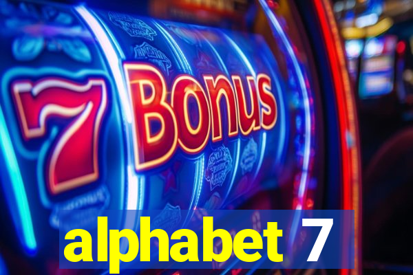 alphabet 7